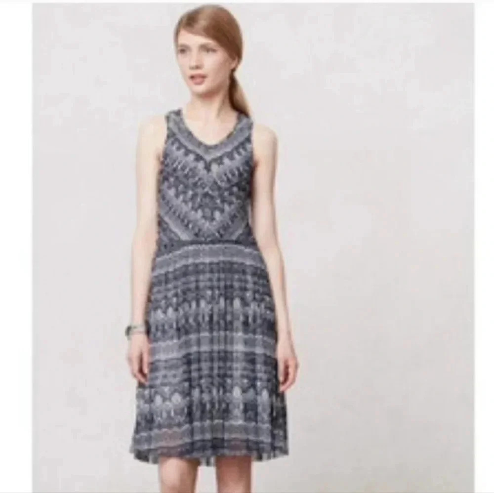 Weston Wear by Anthropologie aztec print midi dress